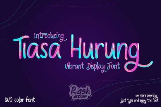 Tiasa Hurung Font